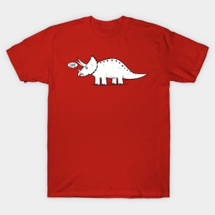 Cartoon Triceratops T-Shirt